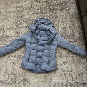 Women’s Nordstrom Dusty Blue Bernardo Puffer jacket